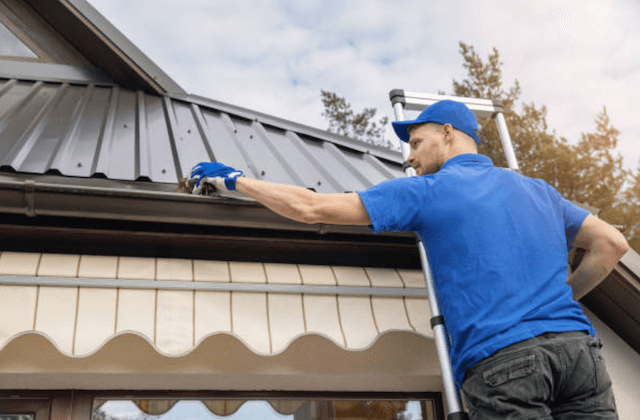 gutter cleaning in peabody